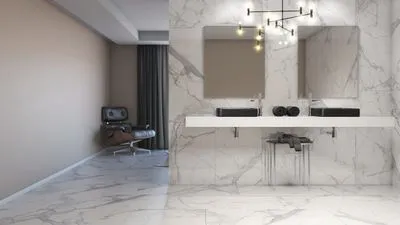 Porcelanato Elizabeth 62x125 Statuario - Imagem 2