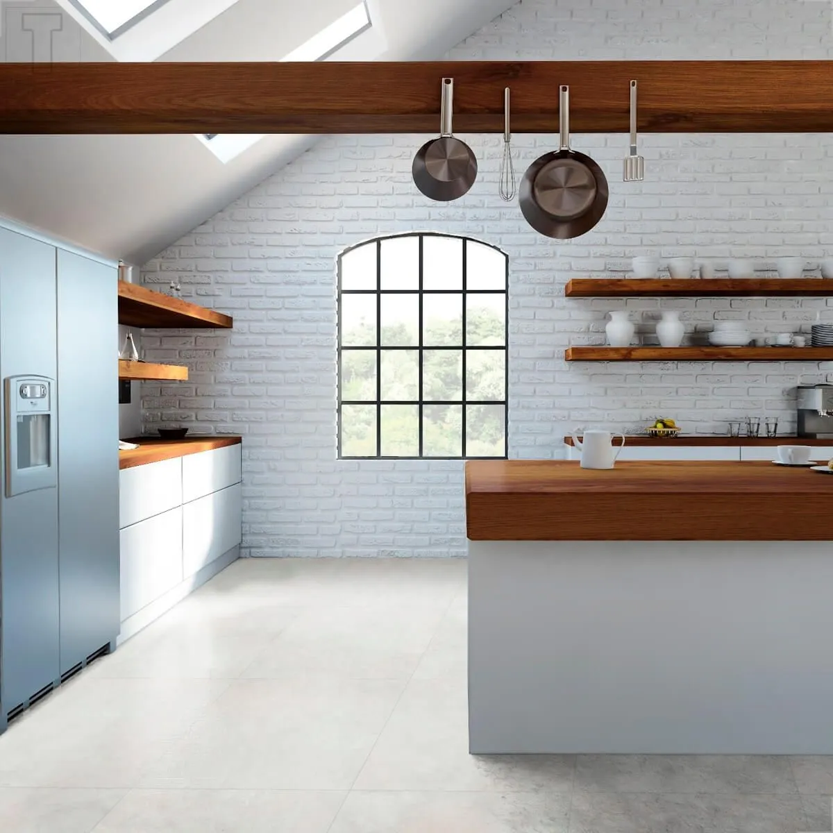 Porcelanato Delta 84x84 Madrid Plata - Imagem 2