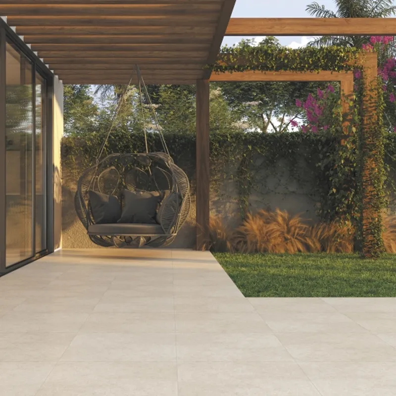 O Piso Angelgres 60x60 Átrio Bege Ext PEI5 - Imagem 2